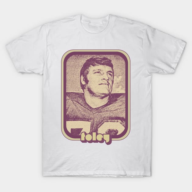 Dave Foley // Retro Football Fan Design T-Shirt by DankFutura